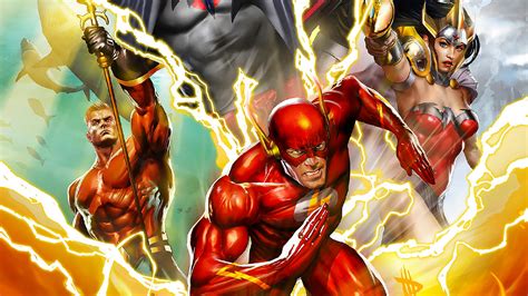 Desktop Wallpaper Justice League The Flashpoint Paradox 2013 Movie