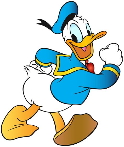 Donald Duck Free Png Clip Art Image Duck Cartoon Donald Duck Drawing