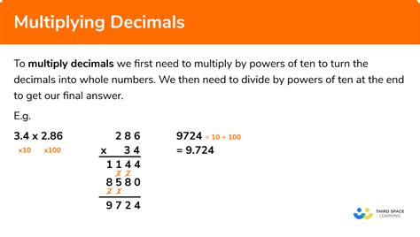 Multiplying Decimals Gcse Maths Steps Examples And Worksheet