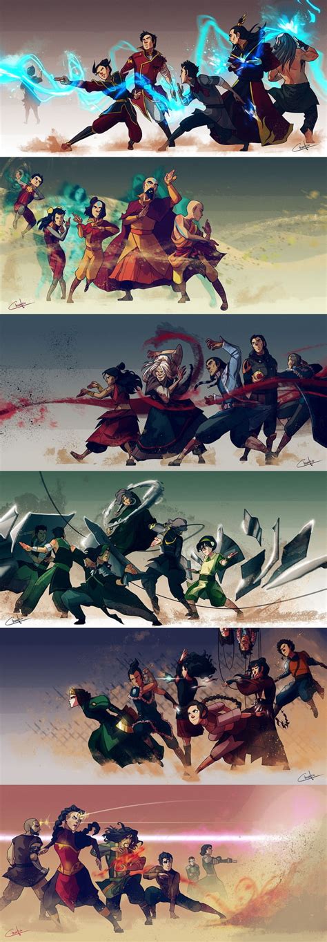 Discover more posts about mobile legends. Avatar The last Airbender and The legend of Korra artwork ...