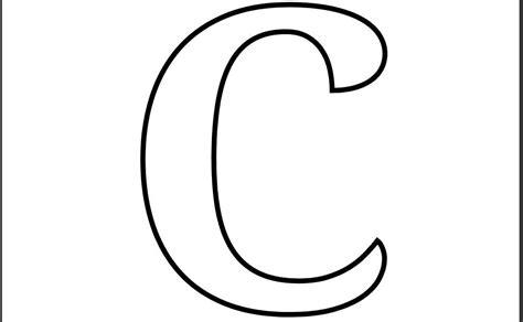 Letter C Coloring Pages Printable