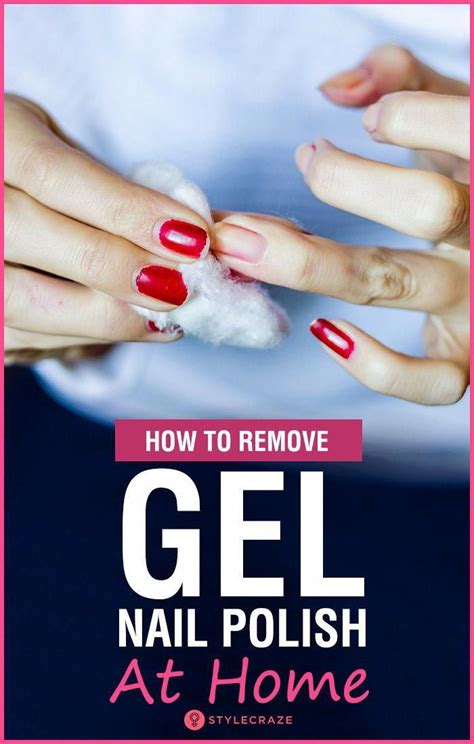 How To Remove Gel Nail Polish At Home Without Acetone Howtoremvo