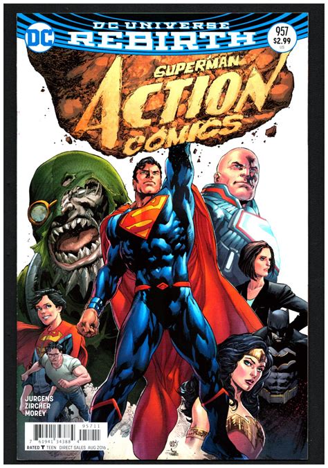 Action Comics 957 Dan Jurgens Patrick Zircher First Edition