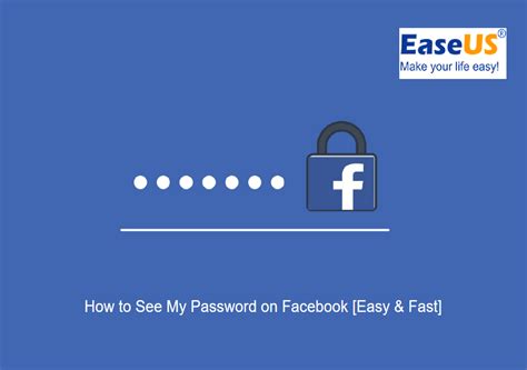 How To See My Password On Facebook 2024 Newest