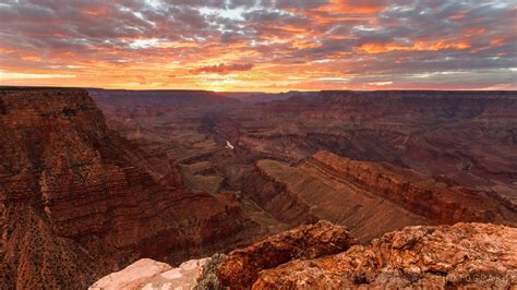 Free Download Hd Wallpaper Usa Scenery Grand Canyon Horizon Nature