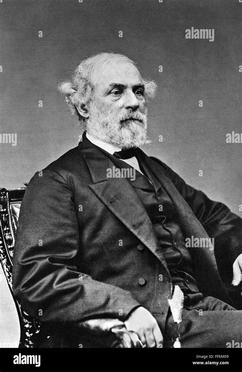 Robert E Lee 1807 1870 Nrobert Edward Lee American Confederate