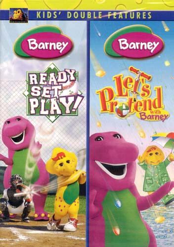 Barney Ready Set Playlets Pretend With Barney Double Feature On