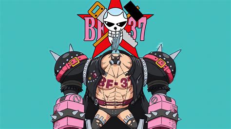 Franky One Piece Red Anime Wallpaper 4k HD ID 10685