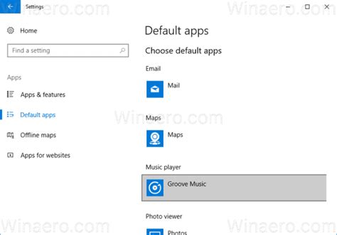 How To Set Defaults By App In Windows 10