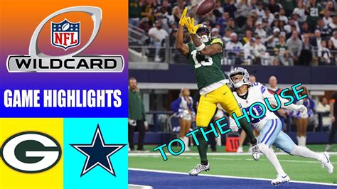 Packers Vs Cowboys Full Game Afc Wild Card Weekend Nfl Playoffs