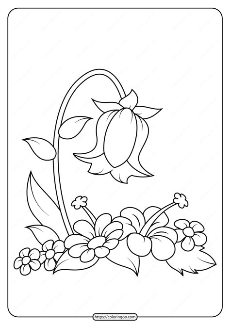 Cover with clear adhesive paper and cut into puzzle pieces. Free Printable Flowers Pdf Coloring Pages 17