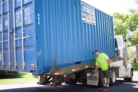 Moving Storage Containers For Rent Chicago Big Blue Boxes