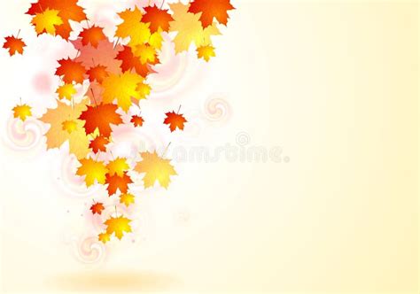 Elegant Vector Autumn Background Stock Photos Image 33312843