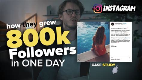 Secret Revealed 800k Followers On Instagram In A Day Case Study