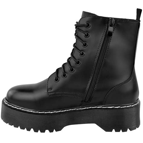 Ankle boots are the wardrobe staple that will see you from season to season. Womens Ladies New Chunky Lace Up Ankle Boots Platform Icon ...