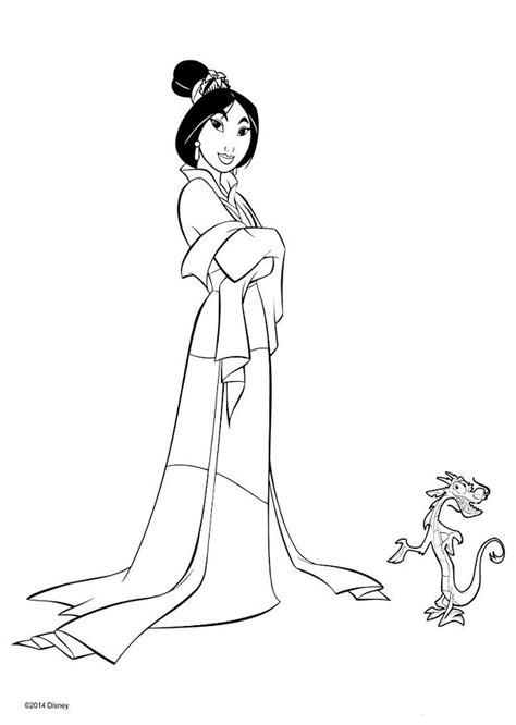 Mulan is more reserved, and even shy, when it comes to those she doesn't know, but her awkwardness and spirit make her a beloved friend to those she is close to. Dibujos de Mulán | Dibujos para imprimir, Dibujos, Mulan