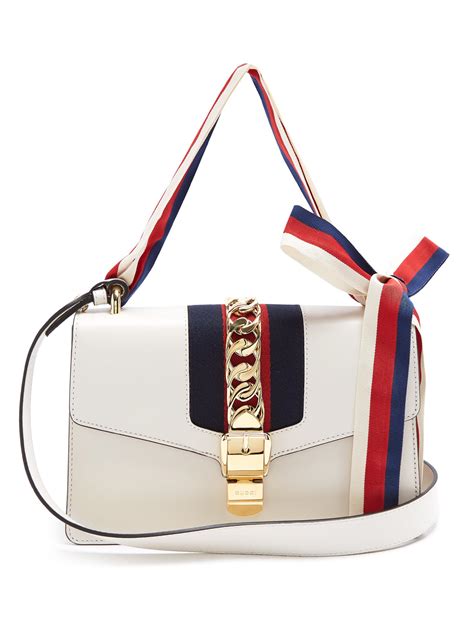 Gucci White Leather Backpack Paul Smith