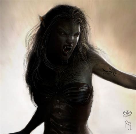Werewolf 4 Detail By Aaronsimscompany On Deviantart Female Werewolves