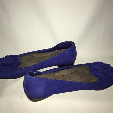 Aerosoles Shoes Aerosoles Blue Flats With Bow Nwot Poshmark