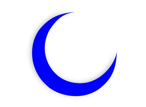 Blue Moon Crescent Clip Art Blue Crescent Moon Clip Art Transparent