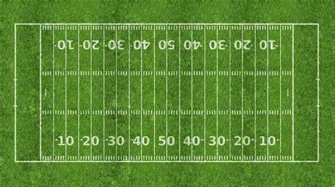 American Football Field Diagram