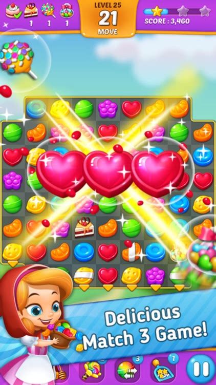 Sweet Cookie Crush - 3 match puzzle charm splash by Global Mobile Game Limited