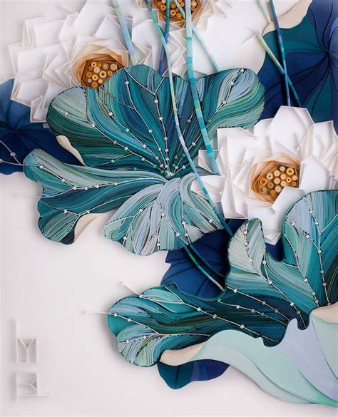 Paper Quilling Artist Yulia Brodskaya Uses Contemporary Techniques To
