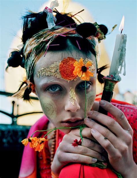 Edie Campbell In W Magazine May 2014 By Tim Walker