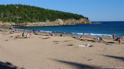 Acadia National Park Sand Beach Bringing You America One Park At A