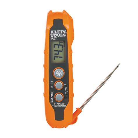 Dual Irprobe Thermometer Ir07 Klein Tools For Professionals
