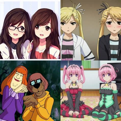 Cute Anime Sisters