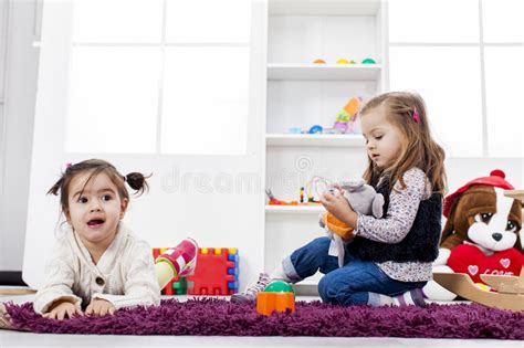 Kids Playing In The Room Stock Photo Image Of Childcare 30521836