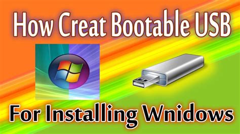 How To Creat Bootable Usb Windows Xp Vinna Edition Create A Bootable