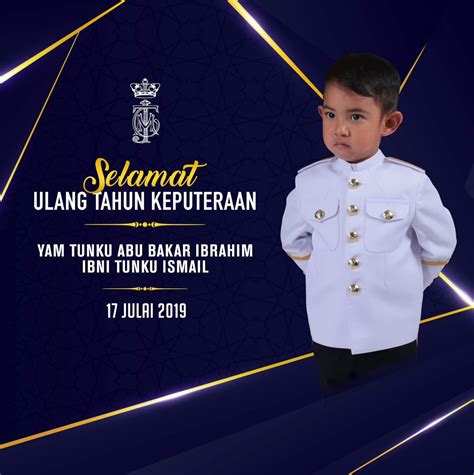 Ulang Tahun Keputeraan Yam Tunku Abu Bakar Ibrahim Dyam Tunku Mahkota Johor