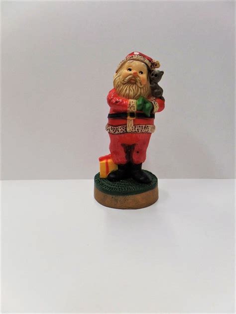 Vintage Hallmark Santa Christmas Merry Miniature 1976 Nos Etsy