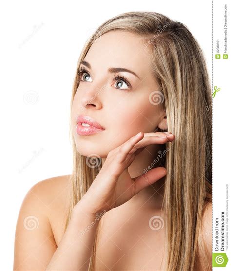 Natural Beauty Makeup Girl Stock Image Image Of Girl