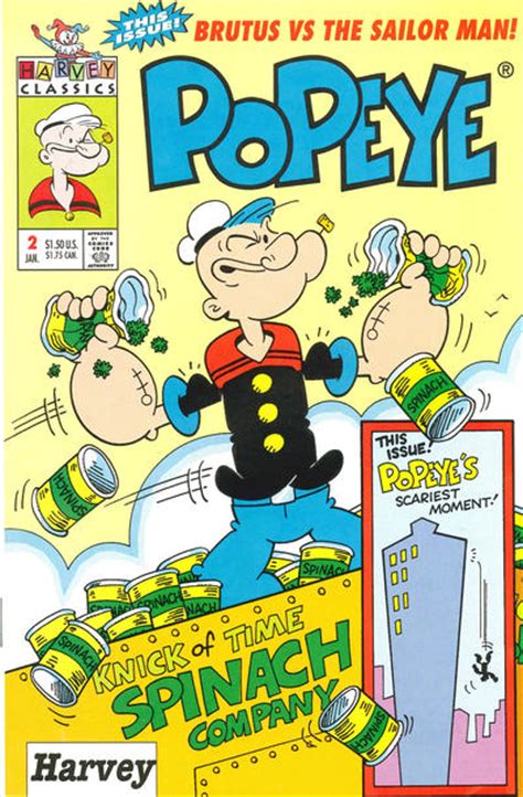 Popeye Harvey Comics Popeye The Sailorpedia Fandom Powered By Wikia