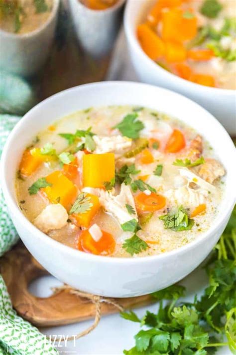 Leftover Turkey Soup Recipe With Homemade Turkey Broth And Vegetables