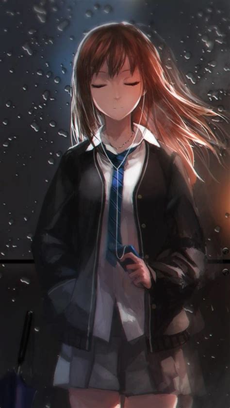 Check out this fantastic collection of anime live wallpapers, with 46 anime live background images for your desktop, phone or tablet. rain, glass, schoolgirl, anime girl wallpaper for ANDROID ...