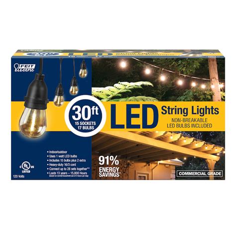 Feit Electric 30 Ft 15 Light String Light Sl30 15fil Rona