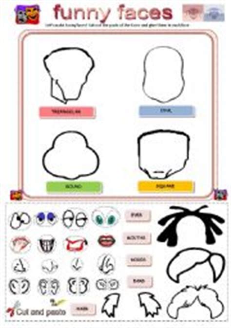 6 Best Images of Funny Face Parts Printable - Printable Funny Faces