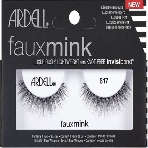 Ardell Lash Faux Mink 817 Are Luxuriously Lightweight With Knot Free
