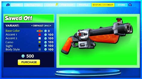 How To Customize Your Weapons In Fortnite Custom Weapon Skins In
