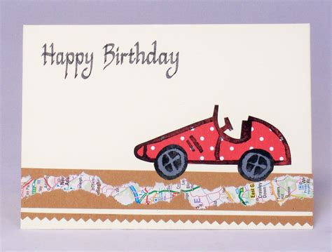 Racing Car Birthday Card Sports Car Card Male Birthday Card Etsy In
