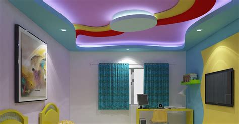 Top 25 False Ceiling Design Options For Kids Rooms 2019