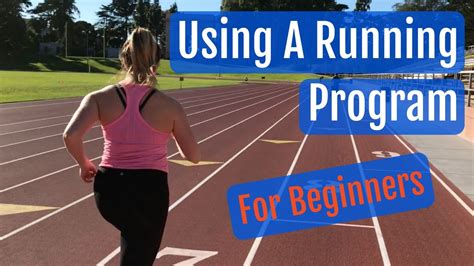 How To Start A Run Program For Beginners Youtube