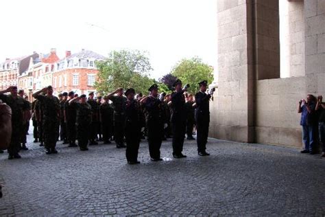 The Last Post At Menin Gate Picture Of Last Post Ceremony Ieper