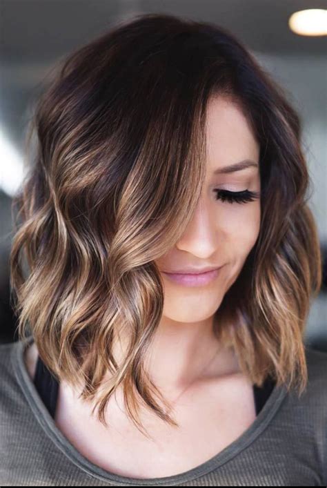 Couleurs Cheveux Court Mod Les De Balayages Coiffure Simple Et