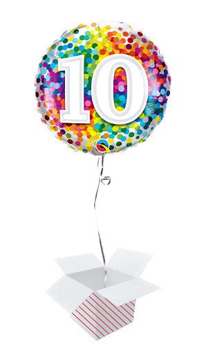 10th Birthday Balloons Partyrama