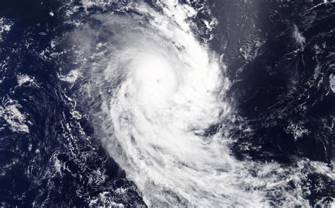 Tropical Cyclone Herolds Eye Opens Further On Nasa Satellite Imagery